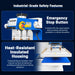 16x24 Inch Commercial Pneumatic Dual Platen Heat Press - Auto Lift Sub — view 11