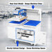 16x24 Inch Commercial Pneumatic Dual Platen Heat Press - Auto Lift Sub — view 12