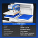 16x24 Inch Commercial Pneumatic Dual Platen Heat Press - Auto Lift Sub — detail view