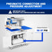 16x24 Inch Commercial Pneumatic Dual Platen Heat Press - Auto Lift Sub — view 9