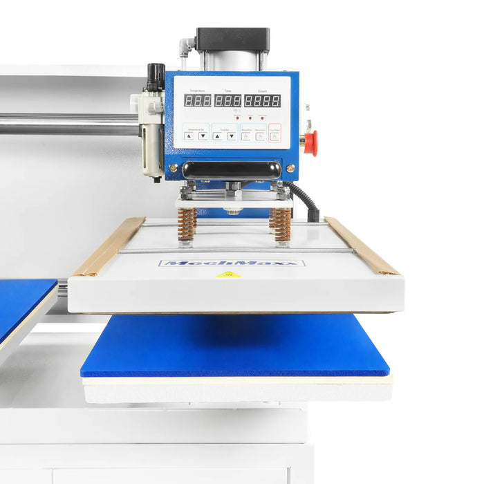 16x24 Inch Commercial Pneumatic Dual Platen Heat Press - Auto Lift Sub — view 28