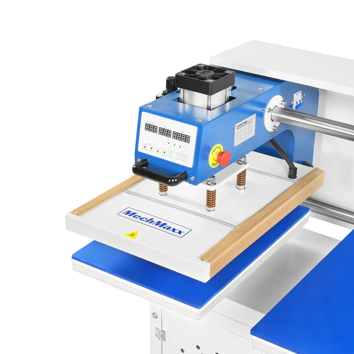 16x24 Inch Commercial Pneumatic Dual Platen Heat Press - Auto Lift Sub — view 29