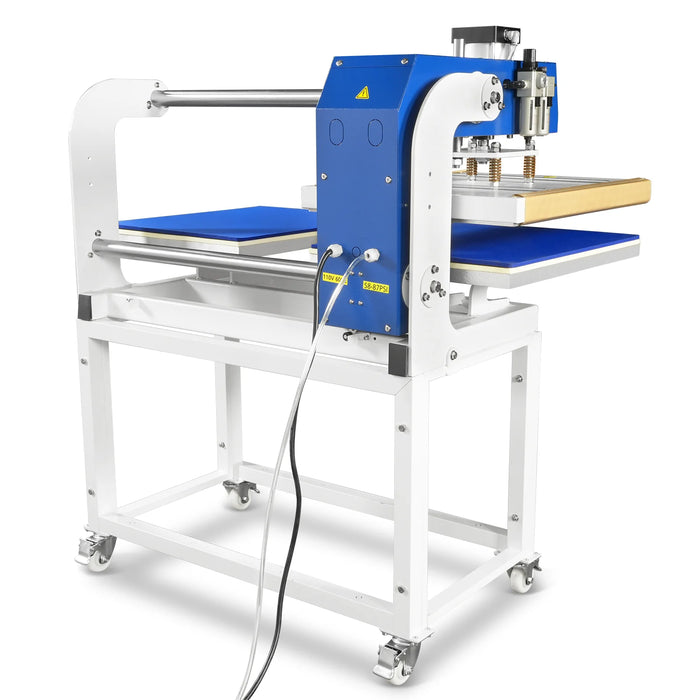 20x24 Inch (50x60cm) Commercial Pneumatic Dual Platen Heat Press Auto — view 17