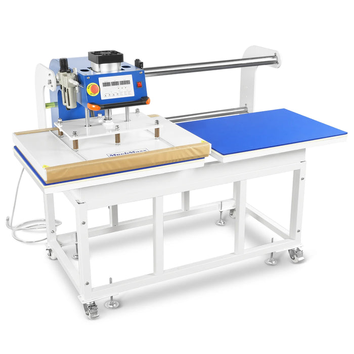 24x32 Inch (60x80cm) Industrial Pneumatic Dual Platen Heat Press - Aut