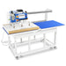 24x32 Inch (60x80cm) Industrial Pneumatic Dual Platen Heat Press - Aut