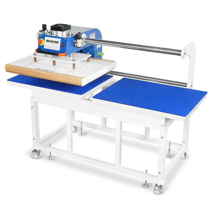 24x32 Inch (60x80cm) Industrial Pneumatic Dual Platen Heat Press - Aut — view 17
