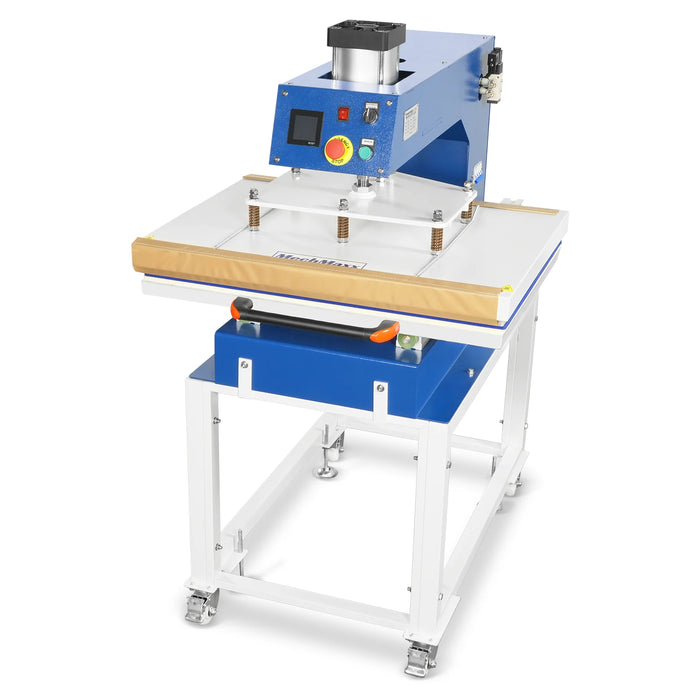 24x32 Inch (60x80cm) Industrial Pneumatic Single Station Heat Press Sl — angle view