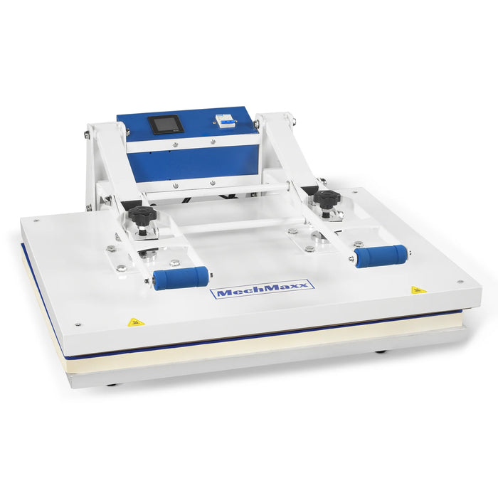 24"x32" Large Format Manual Heat Press Machine 220V 6.4HP Digital Cont — angle view