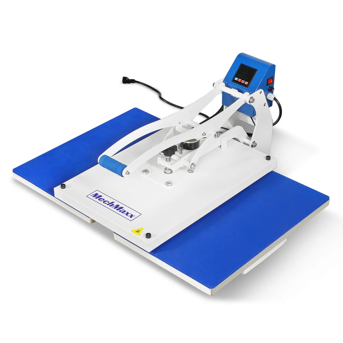 16"x24" Auto Open Dual Platen Heat Press Machine 110V 1.87HP 1400W -Se — lifestyle view