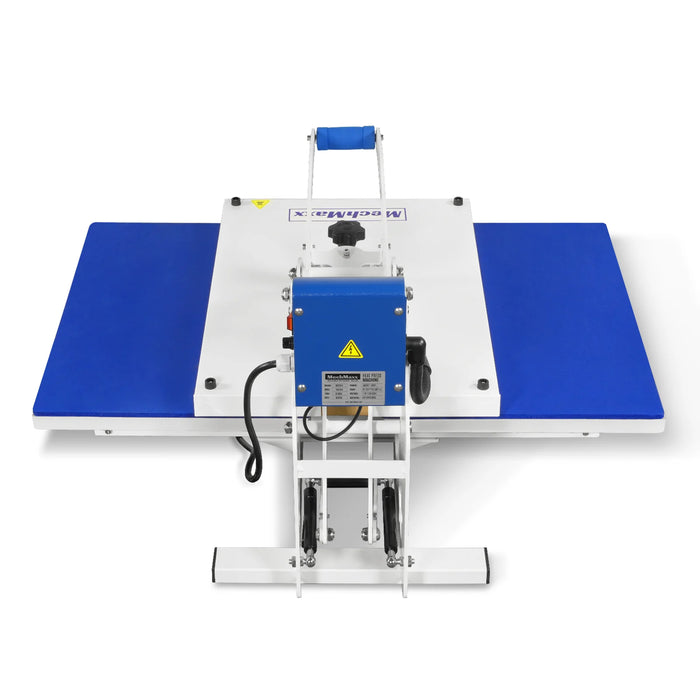 16"x24" Auto Open Dual Platen Heat Press Machine 110V 1.87HP 1400W -Se — dimensions diagram