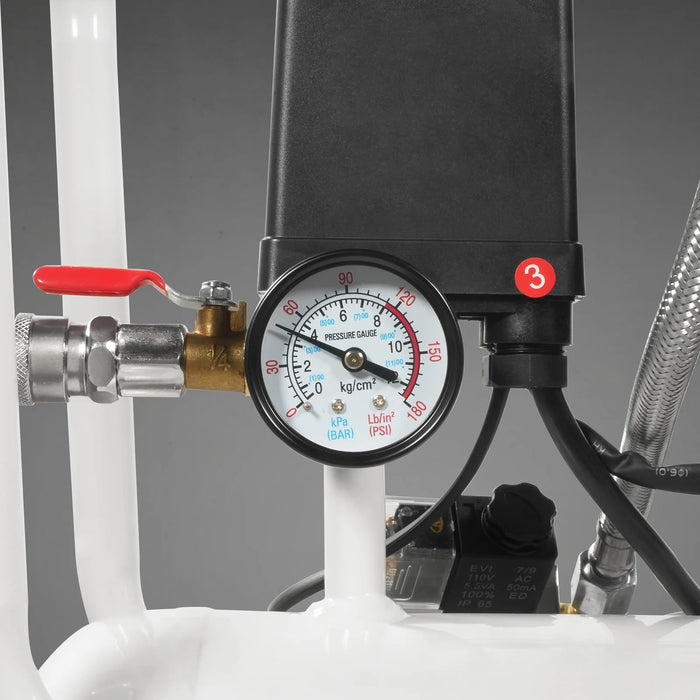 8 Gallon Air Compressor 600W 110V Oil-Free Quiet Electric Air Pump - 0 — view 7