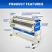 65" Wide Format Full-Auto Cold & Heat Assisted Pneumatic Laminator Machine with 4 Trimmers, Max Speed 40ft/min, 63" Max Width, 1.1" Max Thickness, Infrared Heating, Digital Control Pneumatic Roller Lifting (Requires Air Compressor, Not Included) 1700-B2