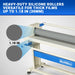 63" Wide Format Pneumatic Laminator Manual Cold Laminating Machine 60" Max Laminating Width,Pneumatic Roller Lift Portable Stand Included, 0.78" Max Thickness (Requires Air Compressor, Not Included) 1600-C2