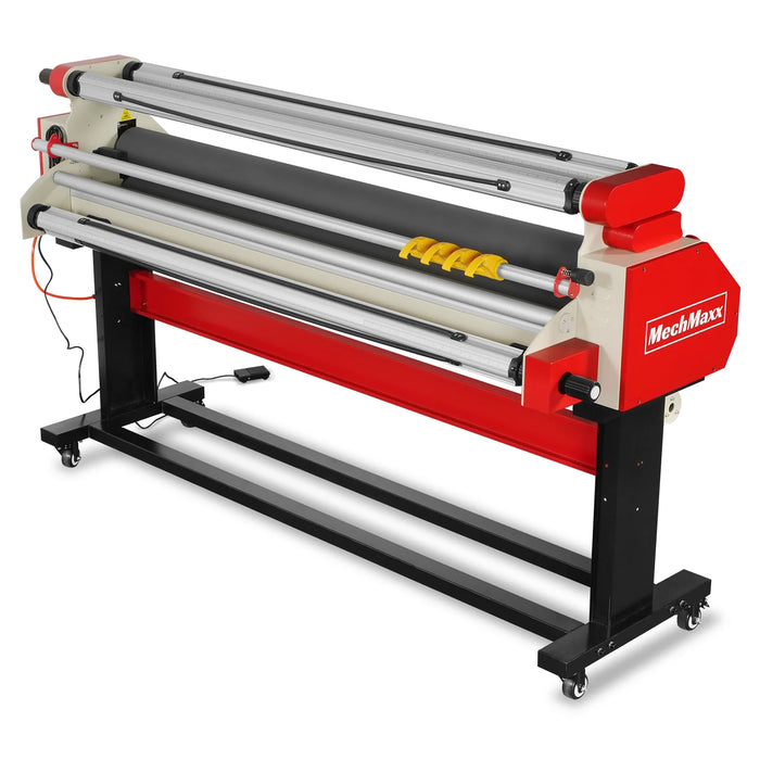 65" Wide Format Full-Auto Cold & Heat Assisted Pneumatic Laminator Mac - MechMaxx