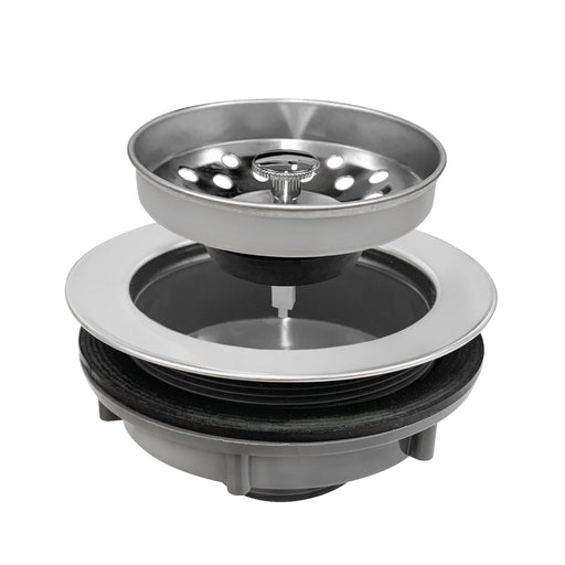 Utility-Sink.com Basket Strainer Chrome Finish - Main Product Image