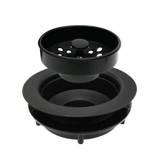 Utility-Sink.com Basket Strainer Mate Black Finish - Main Product Image