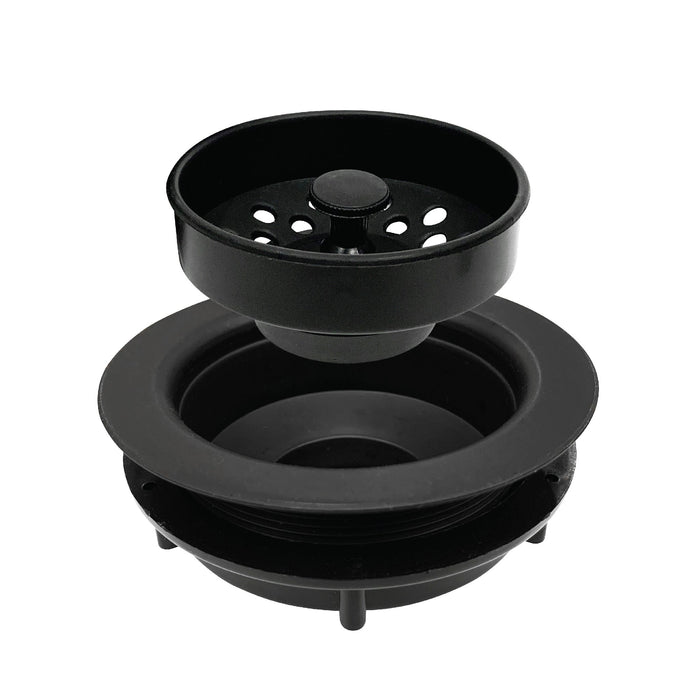 Utility-Sink.com Basket Strainer Mate Black Finish - Main Product Image