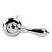 Utility Sink Universal Toilet Flush Replacement Handle (Chrome Finish) Bathroom Fixture