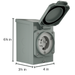 Nature's Generator 50A Power Inlet Box - Detail View