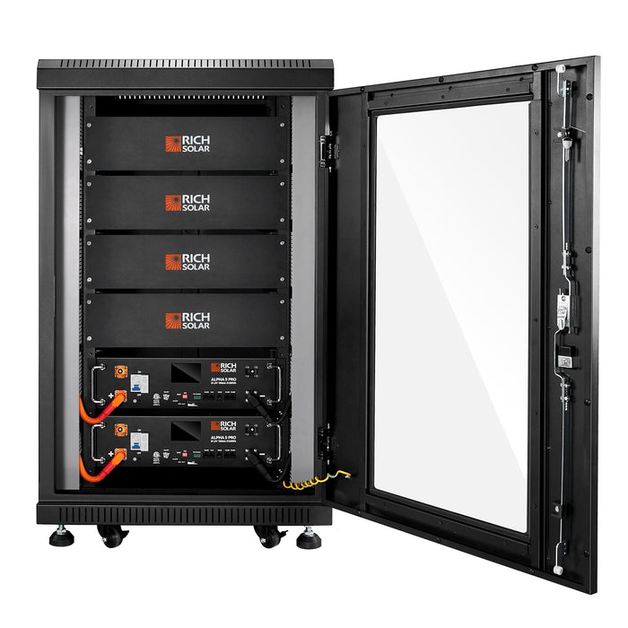 Green Vista Living Rich Solar ALPHA 5 PRO 51.2V 100Ah LiFePO4 Battery Premium 48V Server Rack... Power Station - View 28