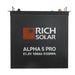 Green Vista Living Rich Solar ALPHA 5 PRO 51.2V 100Ah LiFePO4 Battery Premium 48V... Power Station - Installation View