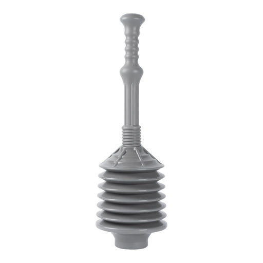 Utility-Sink.com Bellows Accordion Toilet Plunger (Grey) - Main Product Image