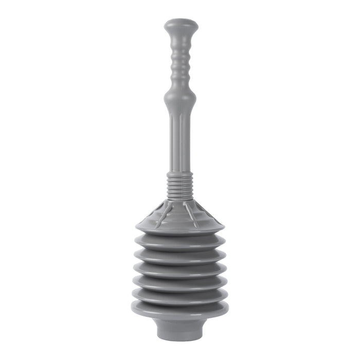 Utility-Sink.com Bellows Accordion Toilet Plunger (Grey) - Main Product Image