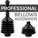 Utility-Sink.com Antimicrobial Bellows Accordion Toilet Plunger with Black Storage Tray (Black) - Product Image 5