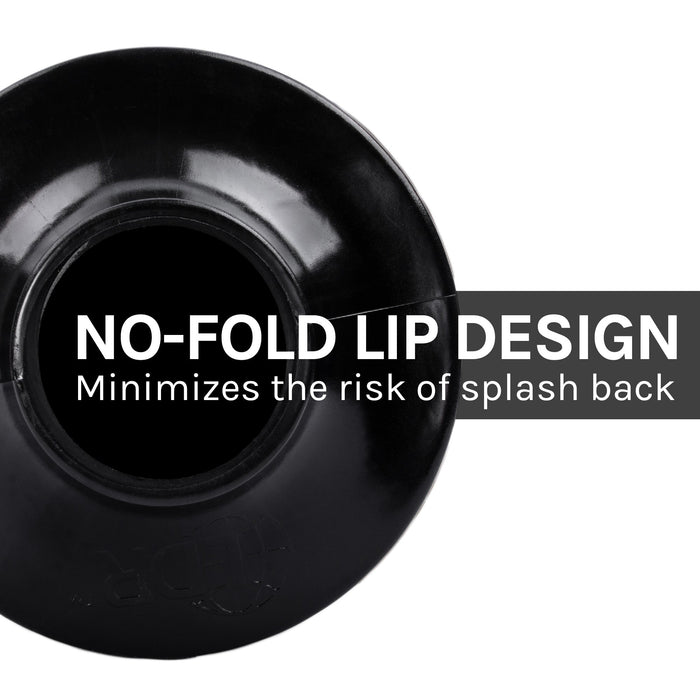 Utility-Sink.com Antimicrobial Bellows Accordion Toilet Plunger with Black Storage Tray (Black) - Product Image 7