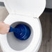 Utility-Sink.com Antimicrobial Bellows Accordion Toilet Plunger with Black Storage Tray (Blue) - Detail View 3