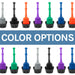 Utility-Sink.com Antimicrobial Bellows Accordion Toilet Plunger with Black Storage Tray (Blue) - Product Image 9