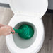 Utility-Sink.com Antimicrobial Bellows Accordion Toilet Plunger with Black Storage Tray (Green) - Detail View 3