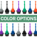Utility-Sink.com Antimicrobial Bellows Accordion Toilet Plunger with Black Storage Tray (Green) - Product Image 9