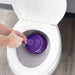Utility-Sink.com Antimicrobial Bellows Accordion Toilet Plunger with Black Storage Tray (Purple) - Detail View 3