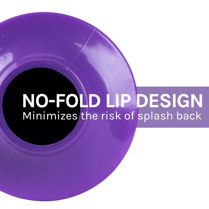 Utility-Sink.com Antimicrobial Bellows Accordion Toilet Plunger with Black Storage Tray (Purple) - Product Image 7
