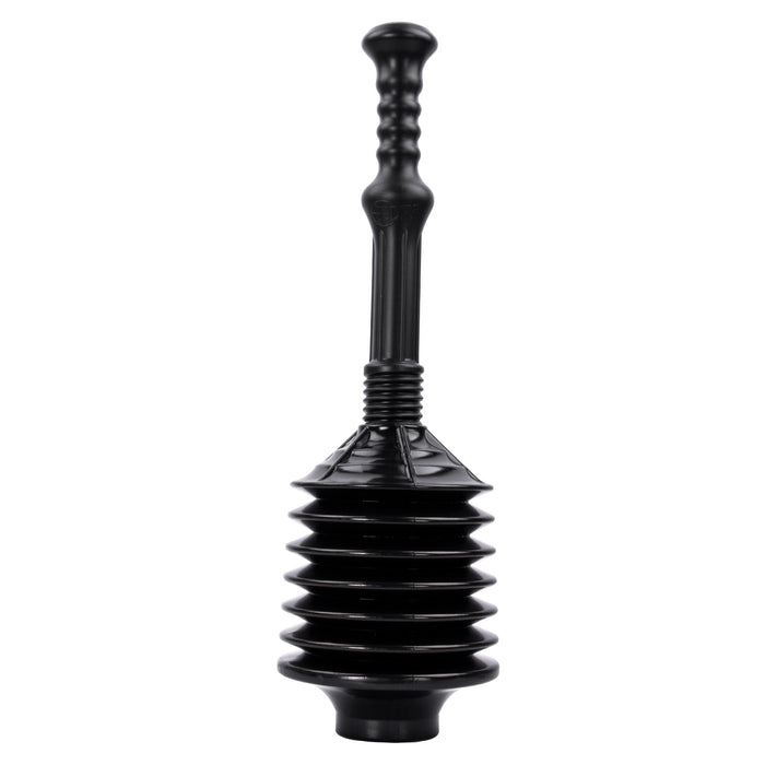 Utility-Sink.com Bellows Accordion Toilet Plunger (Black) - Main Product Image