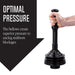 Utility-Sink.com Bellows Accordion Toilet Plunger (Black) - Detail View 2