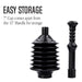 Utility-Sink.com Bellows Accordion Toilet Plunger (Black) - Product Image 7
