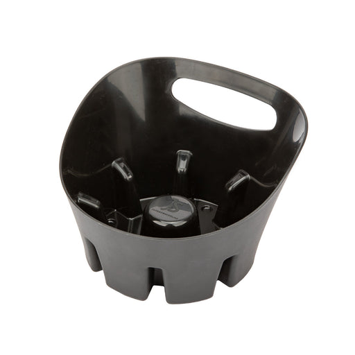 Utility-Sink.com Antimicrobial Universal Drip Tray for Toilet Plunger (Black) - Main Product Image