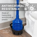 Utility-Sink.com Antimicrobial Universal Drip Tray for Toilet Plunger (Black) - Detail View 2