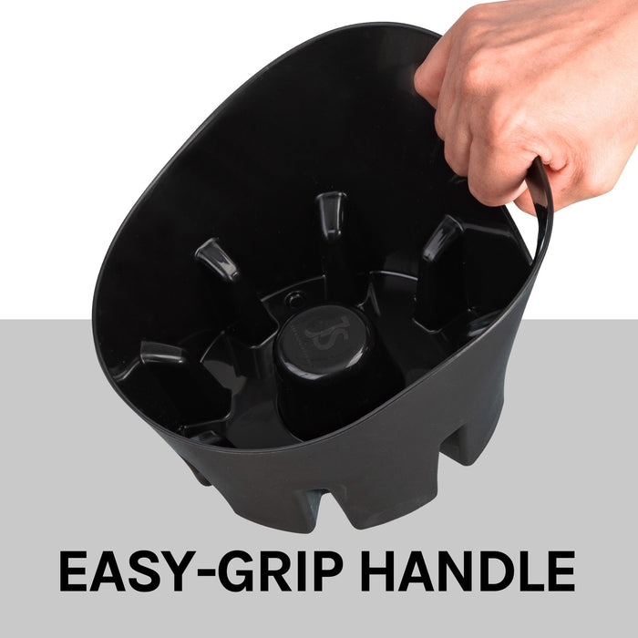 Utility-Sink.com Antimicrobial Universal Drip Tray for Toilet Plunger (Black) - Product Image 7