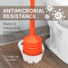 Utility-Sink.com Antimicrobial Universal Drip Tray for Toilet Plunger (White) - Detail View 2