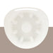 Utility-Sink.com Antimicrobial Universal Drip Tray for Toilet Plunger (White) - Detail View 3