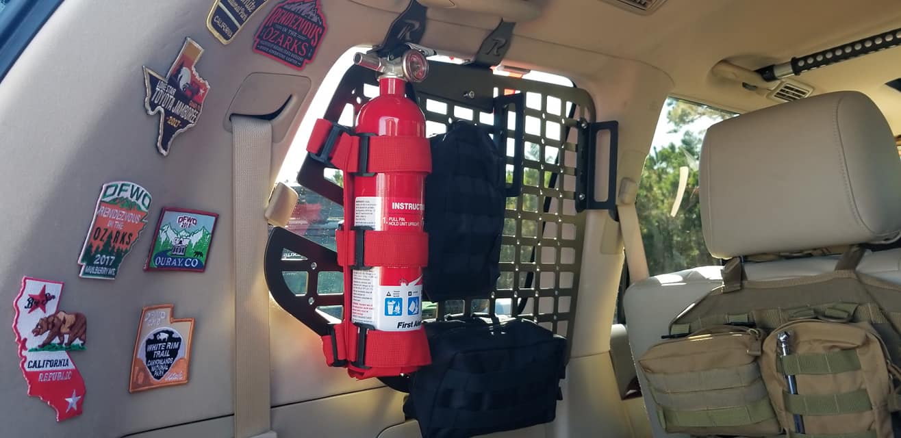 Rago Fabrication 2003-2009 Lexus GX 470 Rear Window Molle Panels – image 6 of 7