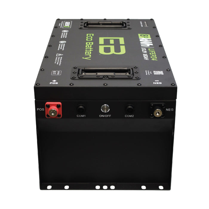 48V 160Ah LiFePO4 Battery - back view