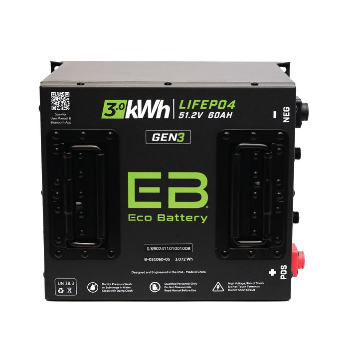 48V 60Ah LiFePO4 Battery Bundle / Yamaha Drive / Yamaha G29 - angle view