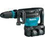 VM Hardware Makita GMH02PM 80V max (40V max X2) XGT® Brushless 28 lb. SDS-MAX AVT® Demolition Hammer Kit... - Side View