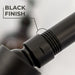 Utility-Sink.com 8 in. Stainless Steel Shower Head Extension Arm with Flange (Black Finish) - Product Image 5