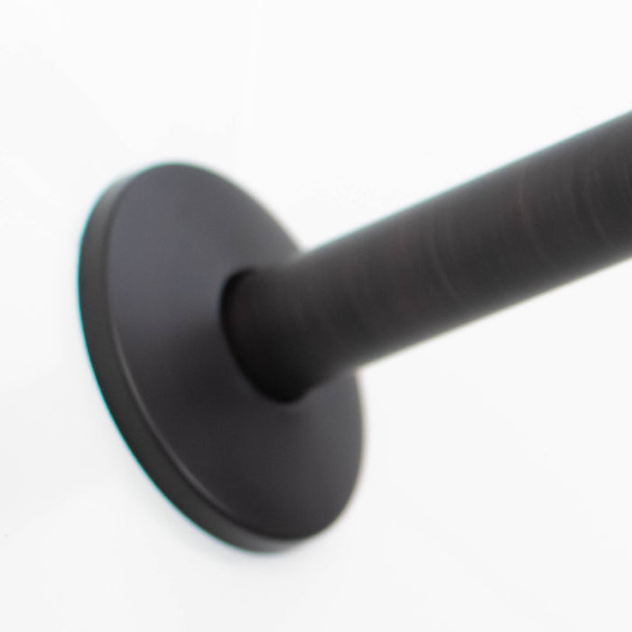 Utility-Sink.com 8 in. Stainless Steel Shower Head Extension Arm with Flange (Oil-Rubbed Bronze Finish) - Product Image 6