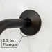 Utility-Sink.com 8 in. Stainless Steel Shower Head Extension Arm with Flange (Oil-Rubbed Bronze Finish) - Detail View 2